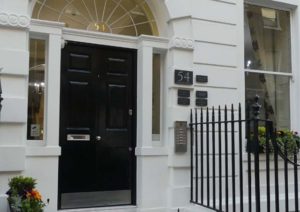 Front door to the London Transgender Clinic